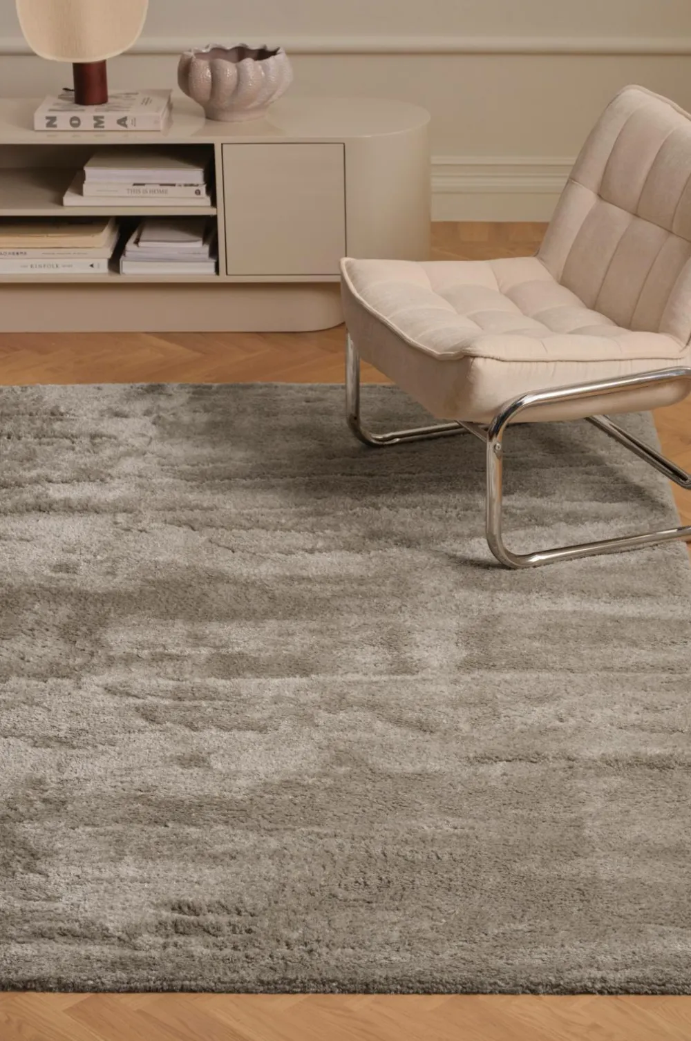 Ellos Luv- & Ryatæpper>Home Ryatæppe Desio Shaggycarpet Lysegrå