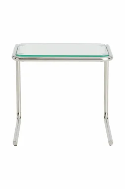 Ellos Home Sengebord/sidebord Antonio Klart glas/krom