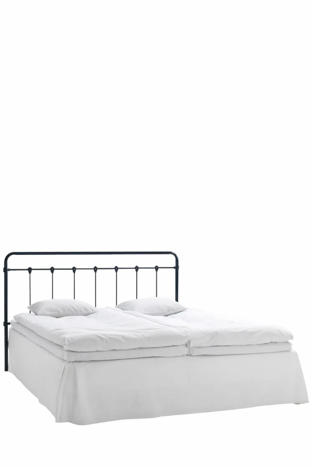 Ellos Senge & Madrasser>Home Sengegavl Industriell 180 cm Sort
