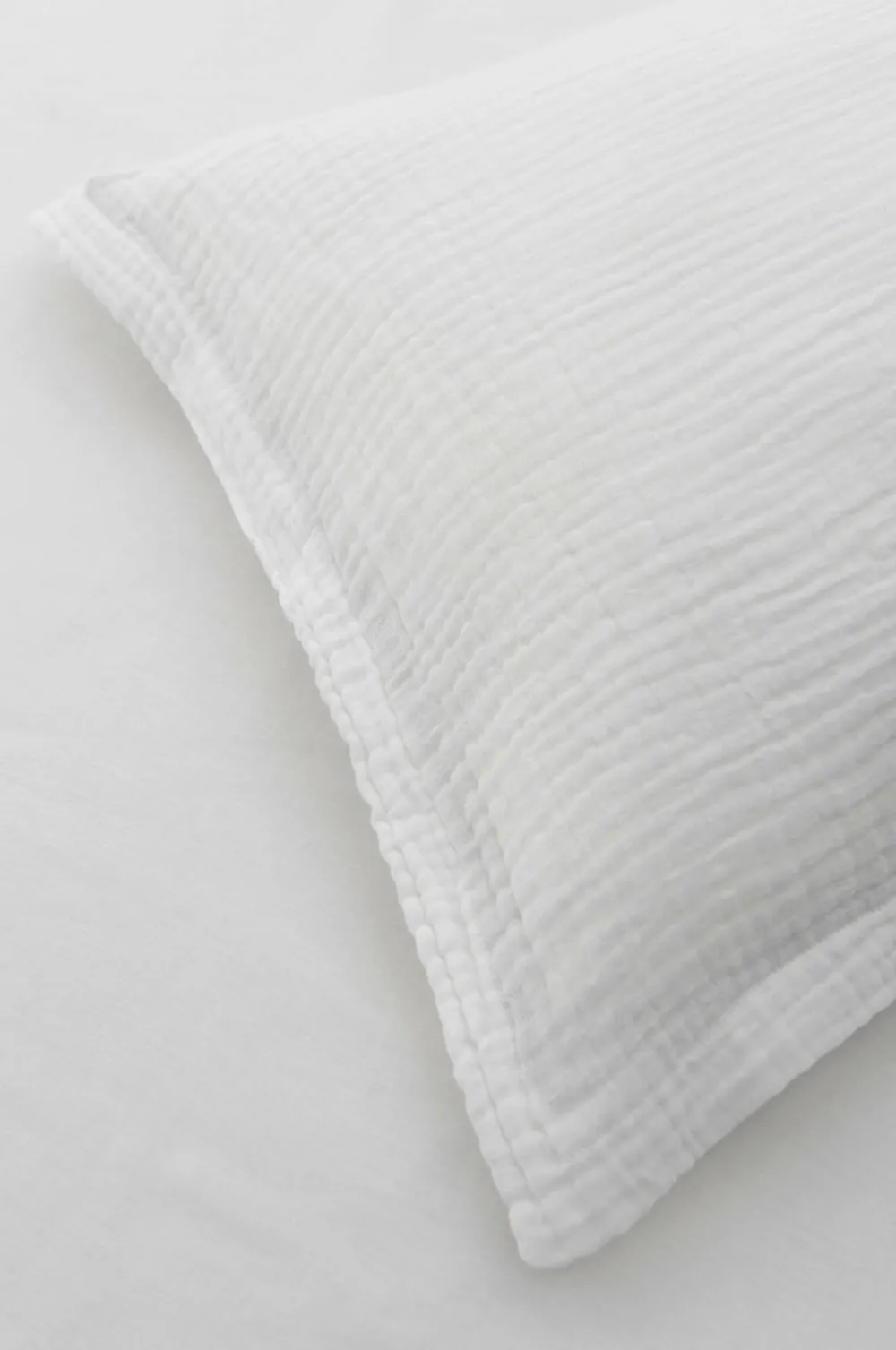 Ellos Home Sengesæt Candela i muslin, 2 eller 3 dele Hvid New