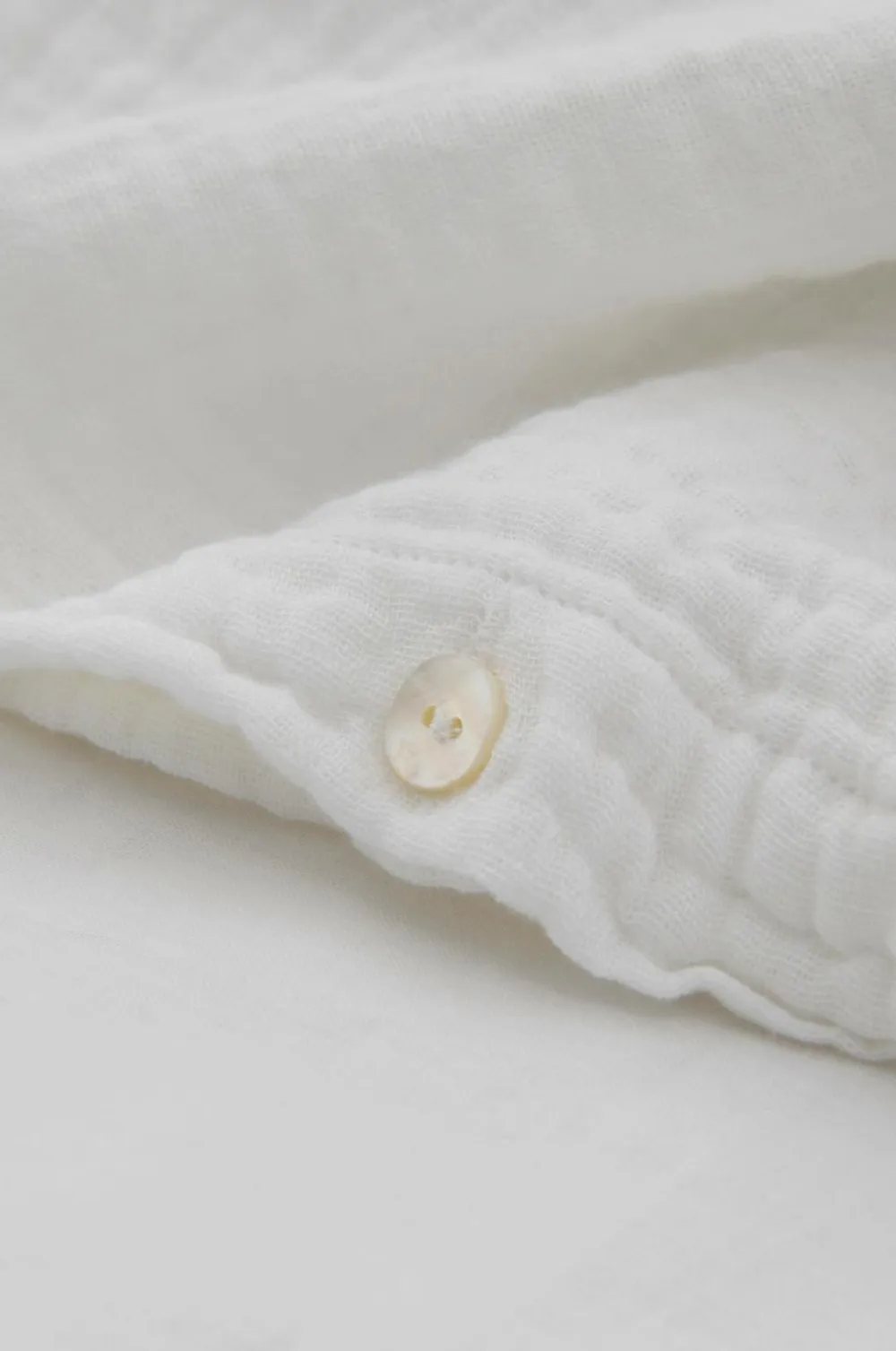 Ellos Home Sengesæt Candela i muslin, 2 eller 3 dele Hvid New