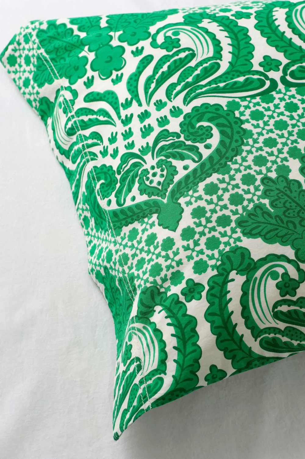 Ellos Home Sengesæt Juliett Medallion i bomuld 2 eller 3 stykker Ærtegrøn Discount