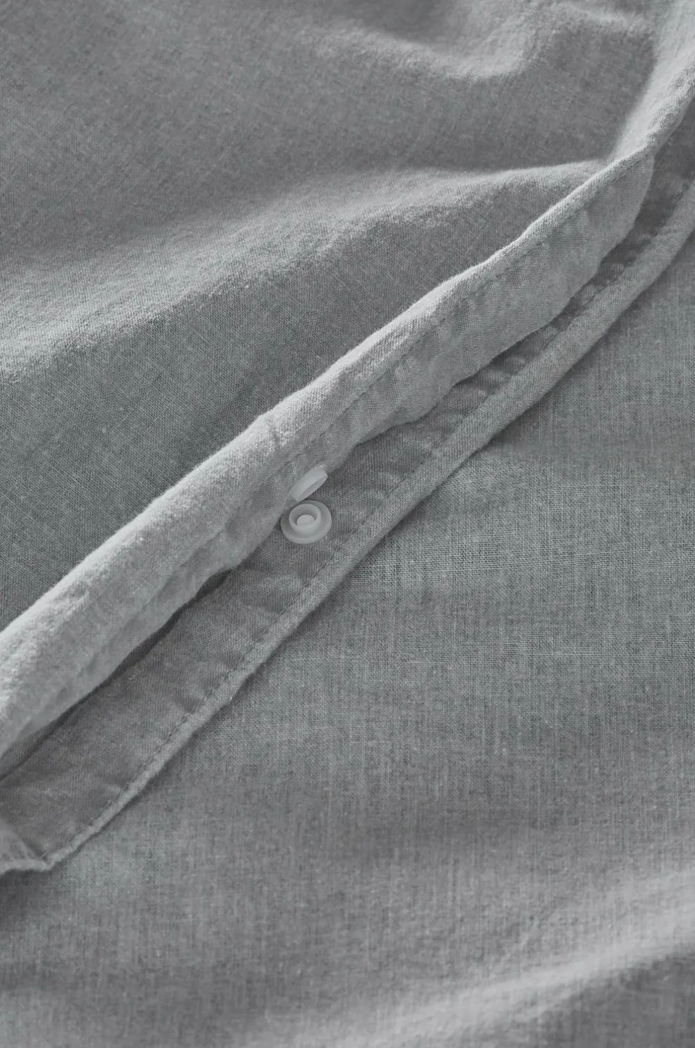 Ellos Home Sengesæt Rania i vintagevasket bomuld Light grey (Cool grey) New
