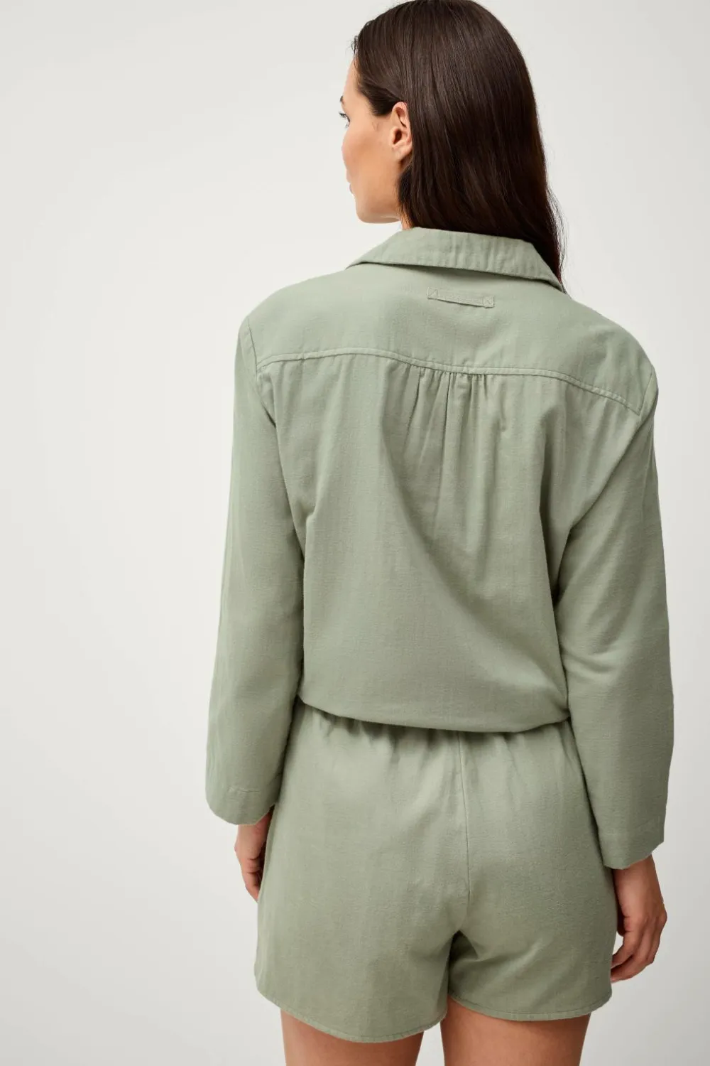Ellos Homewear>Home Shorts Candela Peached Kakigrøn