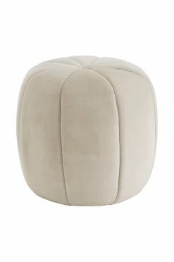 Ellos Home Siddepuf Peach BEIGE Clearance