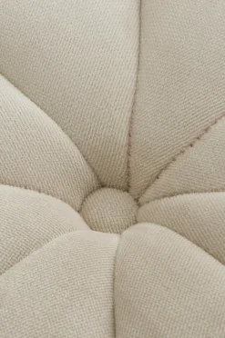 Ellos Home Siddepuf Peach BEIGE Clearance