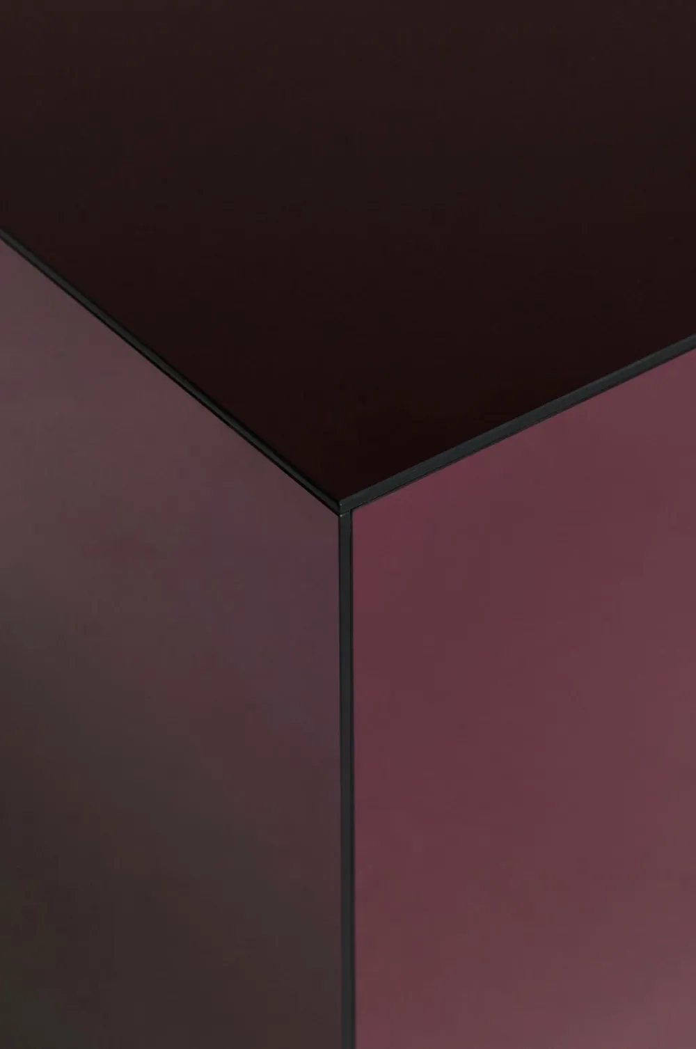 Ellos Borde>Home Sidebord Kube med spejlglas Lilla