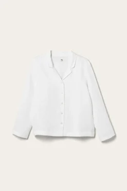 Ellos Homewear>Home Skjorte Candice Shirt Long Sleeve hvid Unico/hvid hvid