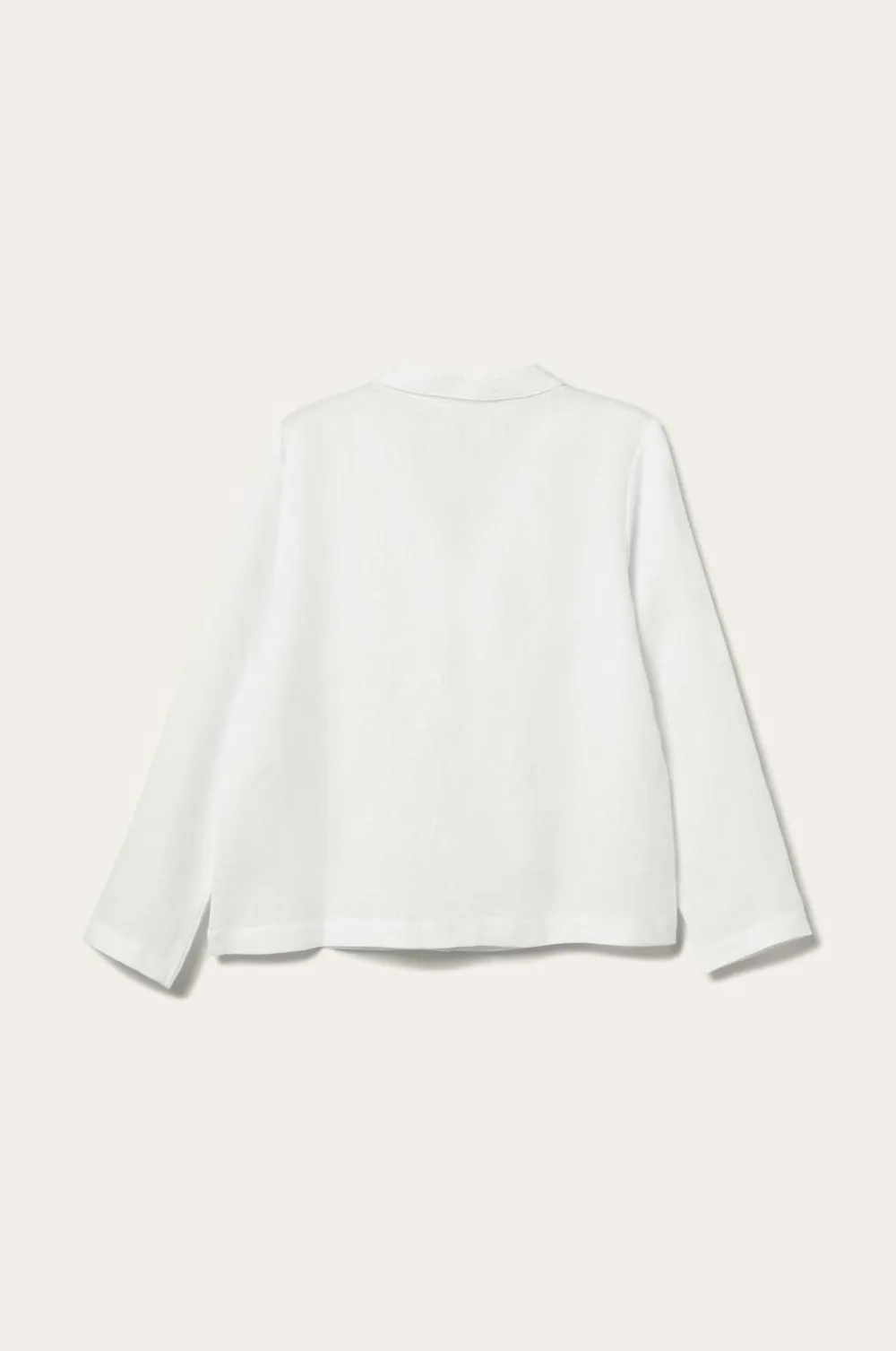 Ellos Homewear>Home Skjorte Candice Shirt Long Sleeve hvid Unico/hvid hvid