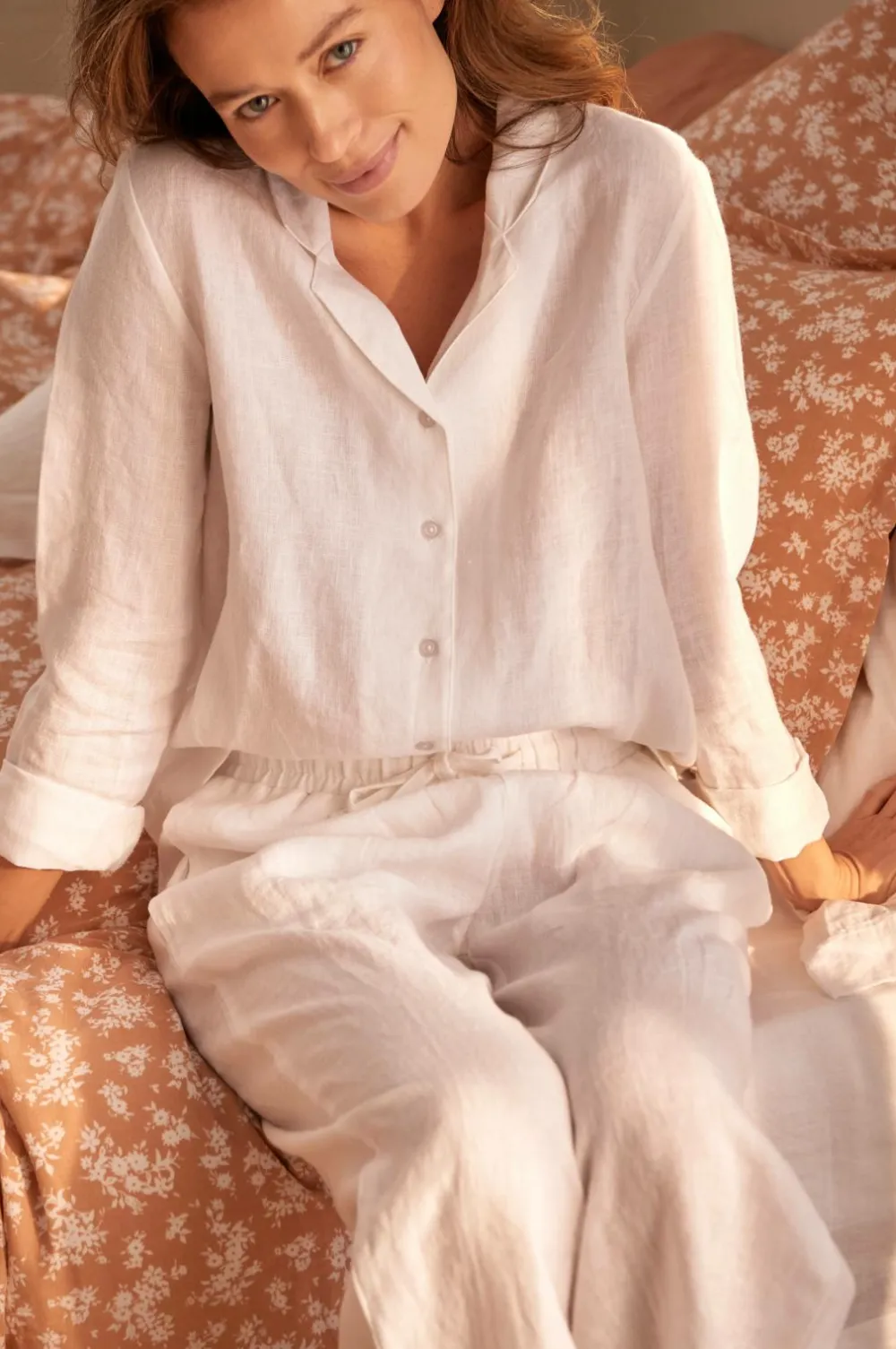 Ellos Homewear>Home Skjorte Candice Shirt Long Sleeve hvid Unico/hvid hvid