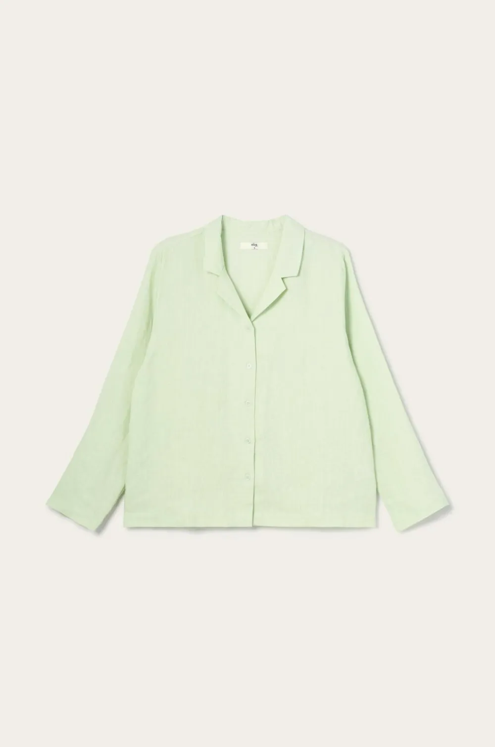 Ellos Home Skjorte Candice Shirt Long Sleeve Mintgrøn Discount