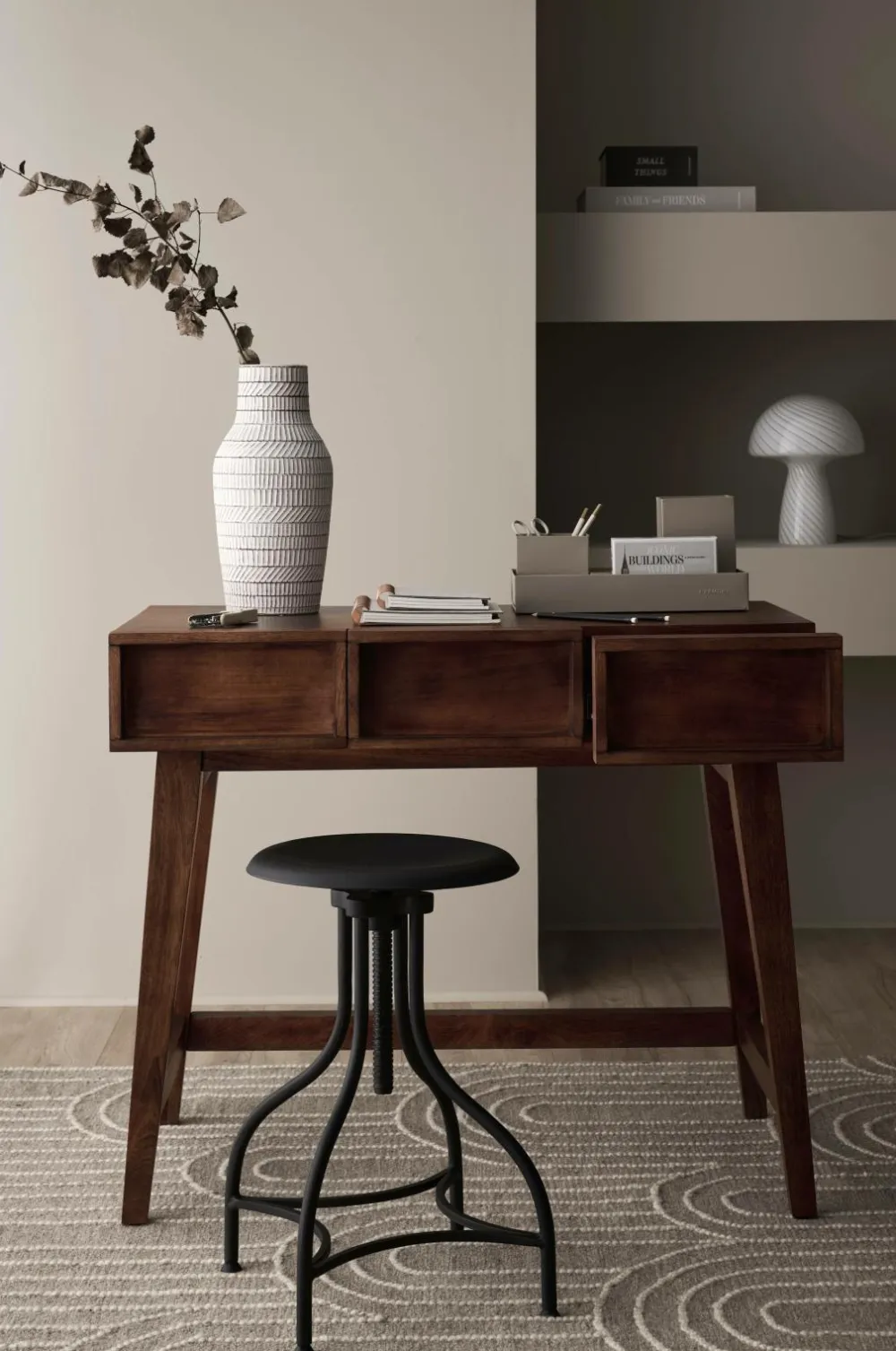 Ellos Borde>Home Skrivebord/sidebord Alba Brun