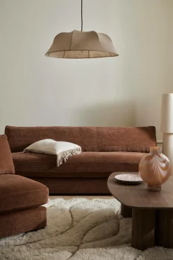 Ellos Home Sofa Daddy 3-sæders Kanel brun Discount