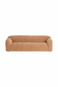Ellos Home Sofa Elvisa 3-sæders Mokkabrun Online