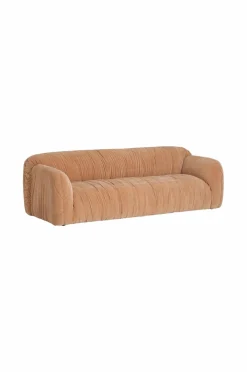 Ellos Home Sofa Elvisa 3-sæders Mokkabrun Online