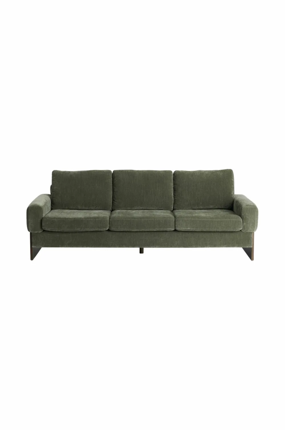 Ellos Home Sofa Gunvild 3-sæders Mørkegrøn Clearance