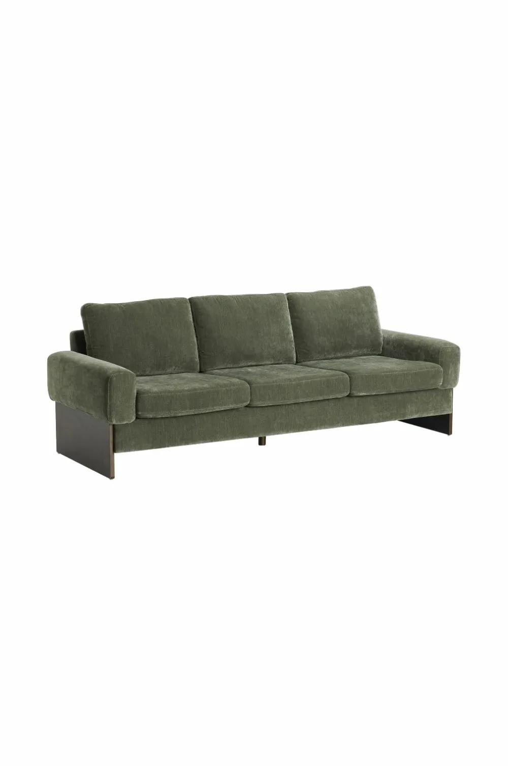 Ellos Home Sofa Gunvild 3-sæders Mørkegrøn Clearance