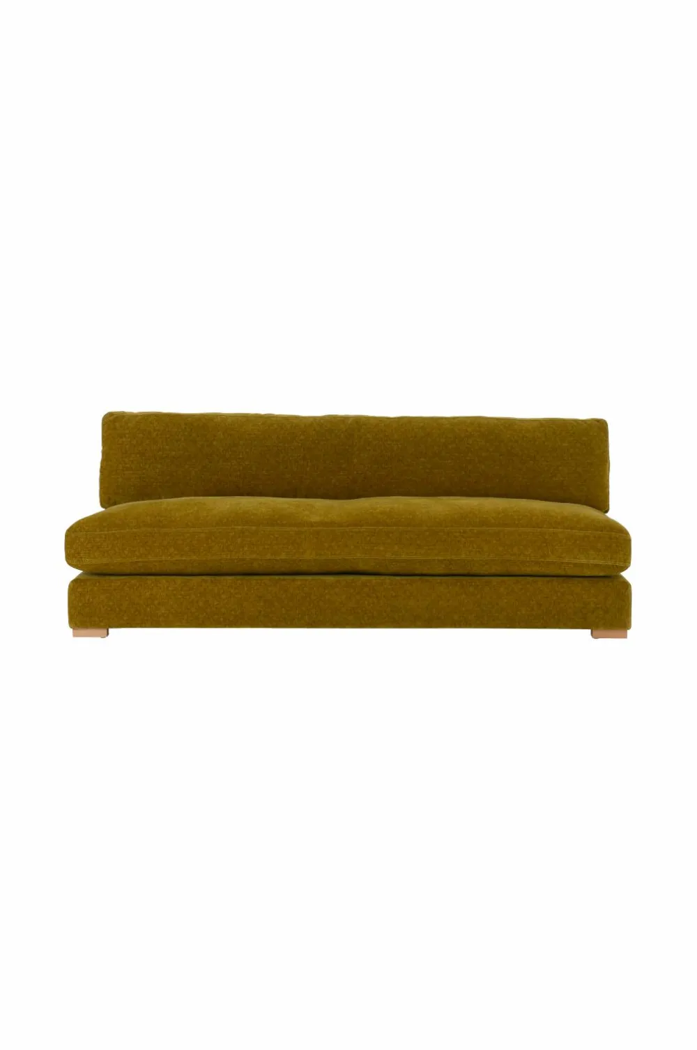 Ellos Sofaer & Lænestole>Home Sofa Midi 3-pers. Sennepsgul velour