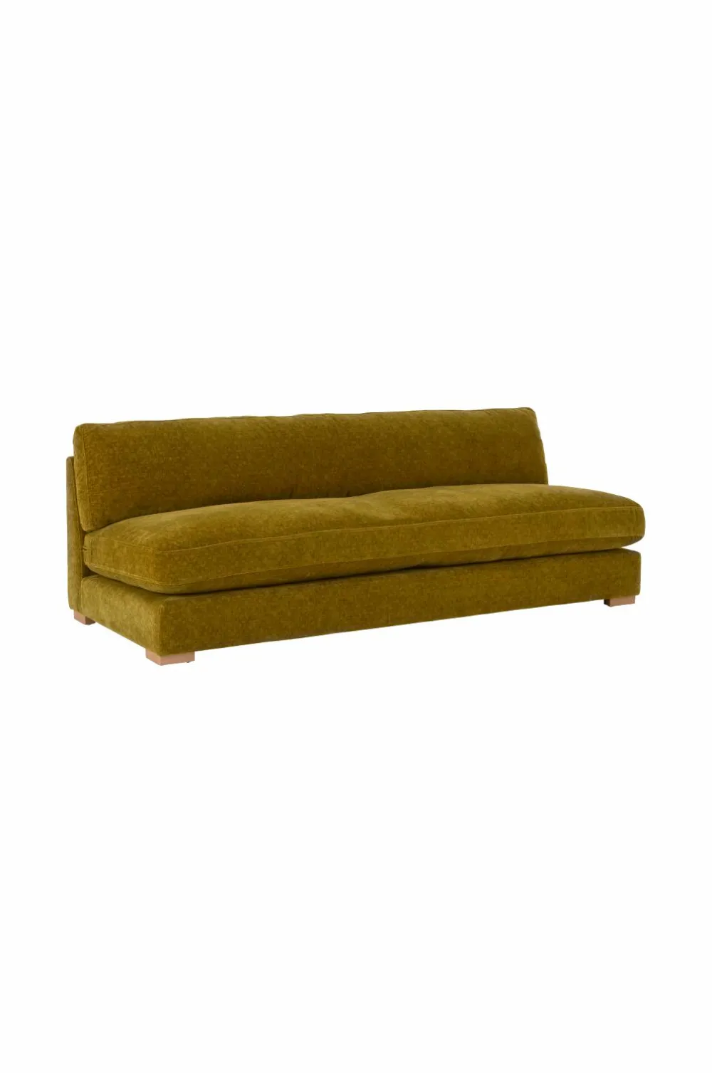 Ellos Sofaer & Lænestole>Home Sofa Midi 3-pers. Sennepsgul velour