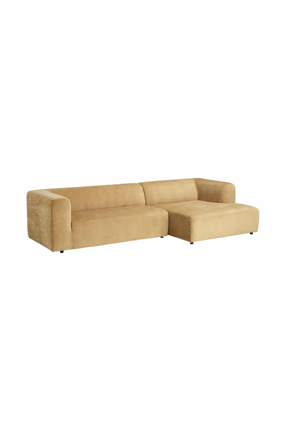 Ellos Sofaer & Lænestole>Home Sofa Poletta 4-personers med Chaiselong Guldgul