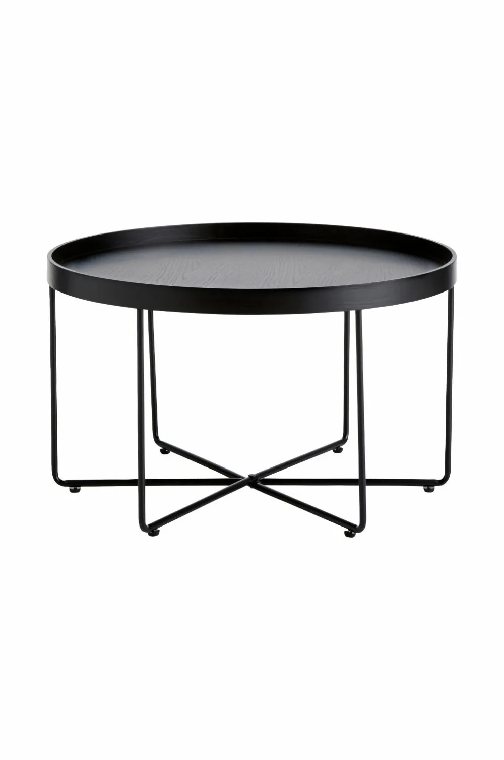 Ellos Home Sofabord Telvin Ø 78,5 cm Sort Hot