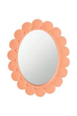 Ellos Home Spejl Scallop Shelly Koral Sale