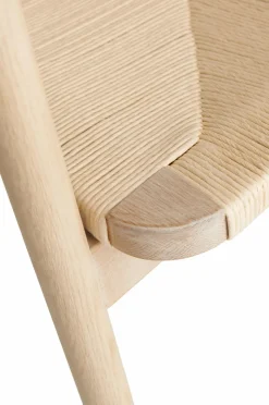 Ellos Home Spisebordsstol / armstol Wilmer Natur Clearance