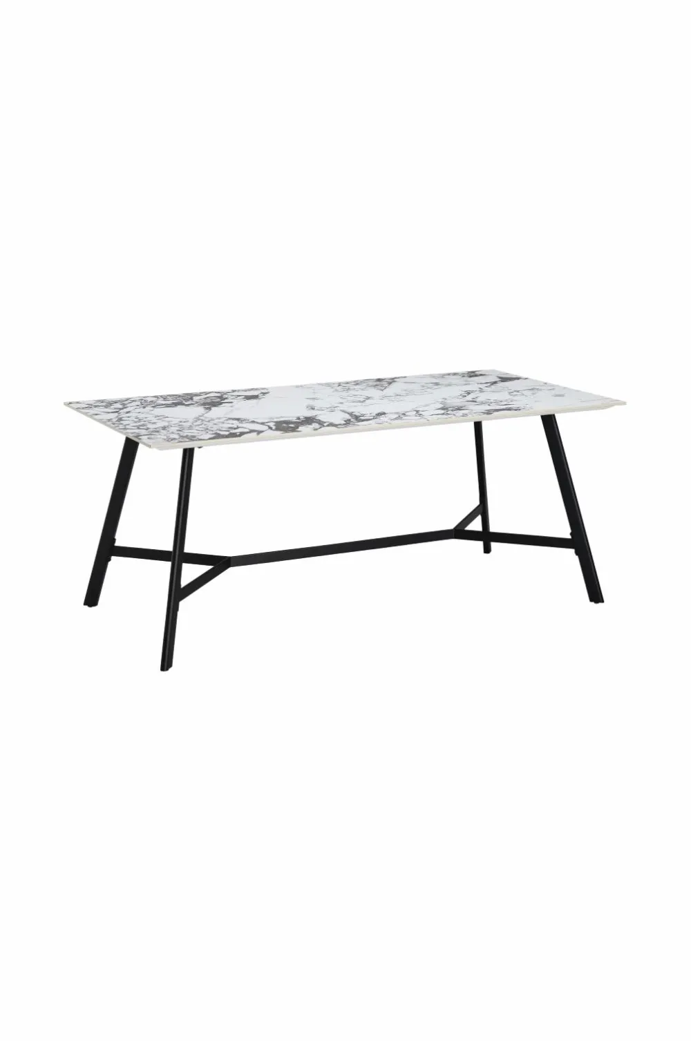 Ellos Borde>Home Spisebord Itariss 180x90 cm Sort / marmor