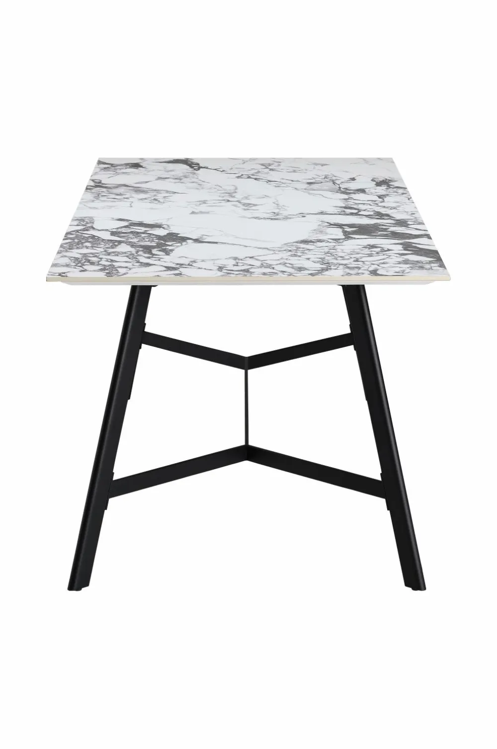 Ellos Borde>Home Spisebord Itariss 180x90 cm Sort / marmor