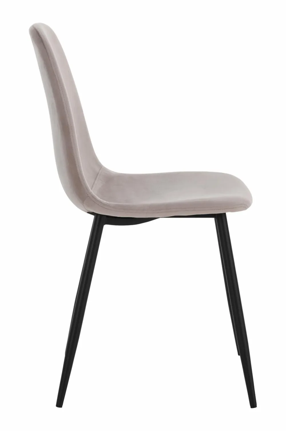 Ellos Home Spisebordssæt Gilda med 1 bord og 4 stole Brunt bord/beige stole Outlet