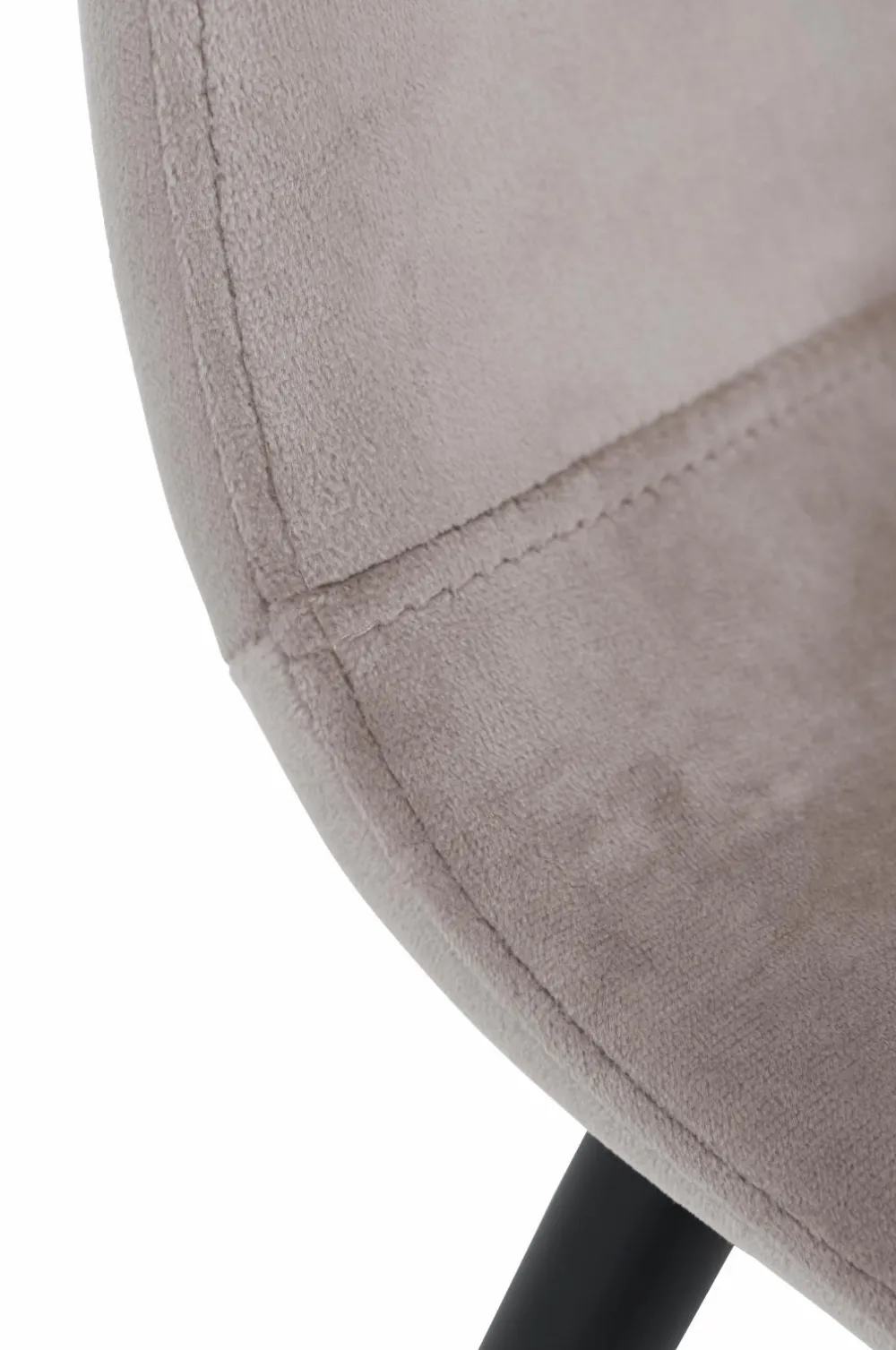 Ellos Home Spisebordssæt Gilda med 1 bord og 4 stole Brunt bord/beige stole Outlet