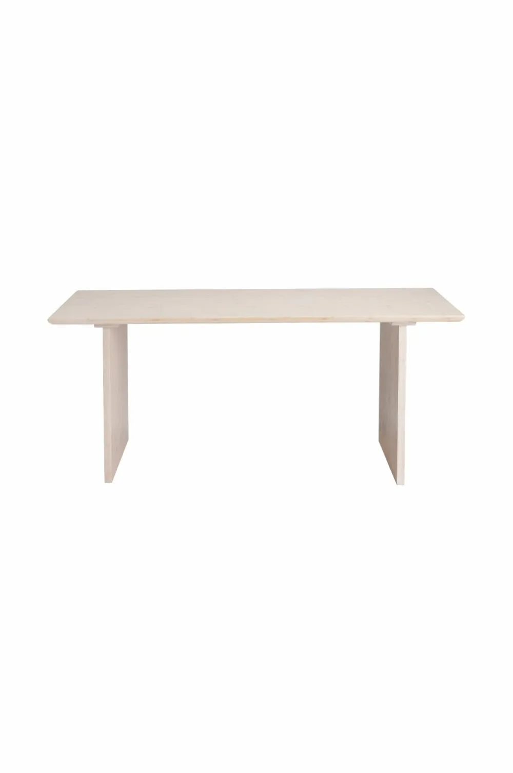 Ellos Home Spisebord Bamboo 180x89 cm Vitlaserad Sale