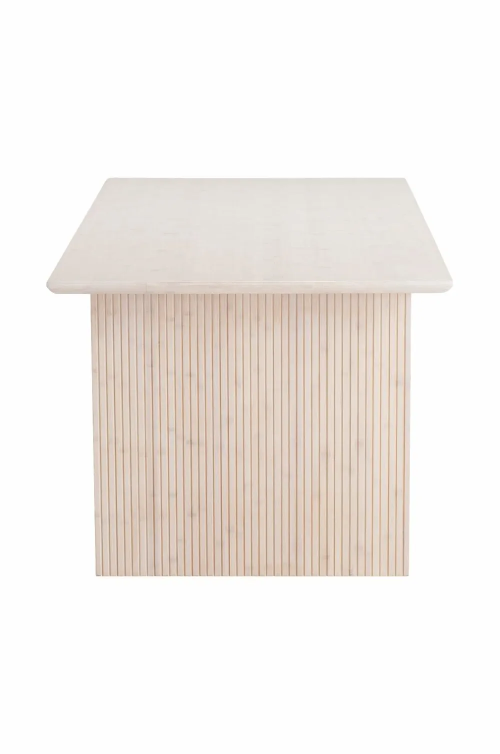 Ellos Home Spisebord Bamboo 180x89 cm Vitlaserad Sale