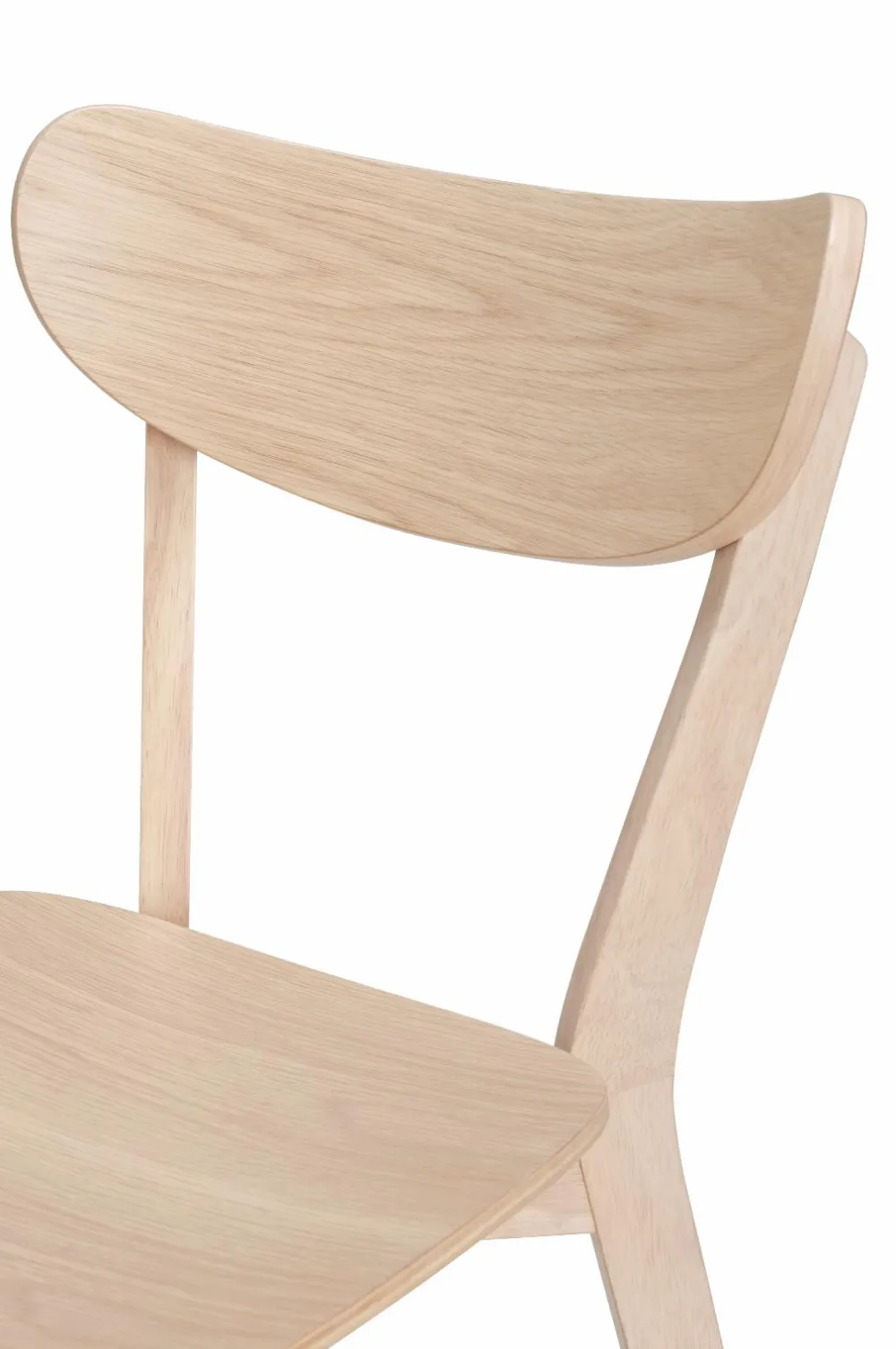 Ellos Home Spisegruppe Ridney med 1 bord + 4 stole Vitlaserad