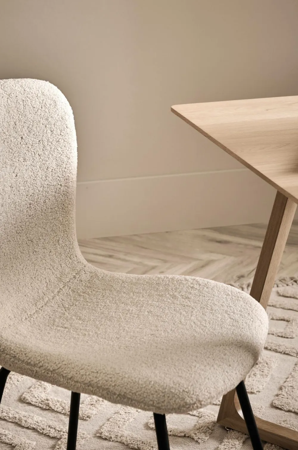 Ellos Stole & Skamler>Home Stol Boomerang 2-pak BEIGE