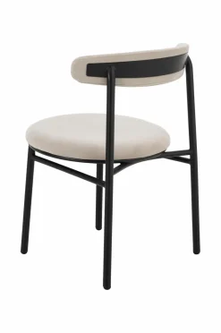 Ellos Home Stol Doggi 2-pak Beige velour Hot