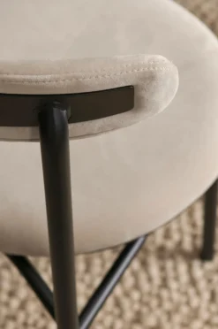 Ellos Home Stol Doggi 2-pak Beige velour Hot