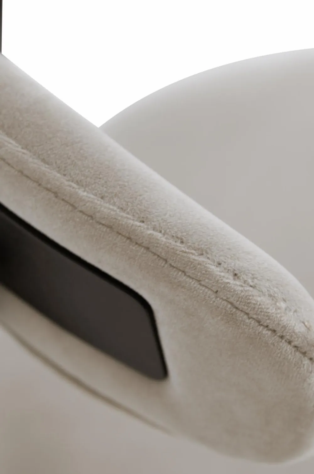 Ellos Home Stol Doggi 2-pak Beige velour Hot