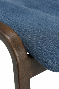 Ellos Home Stol Jenna 2-pak Denim blå Online