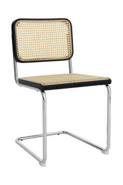 Ellos Home Stol Sili 2-pak Sort/natur
