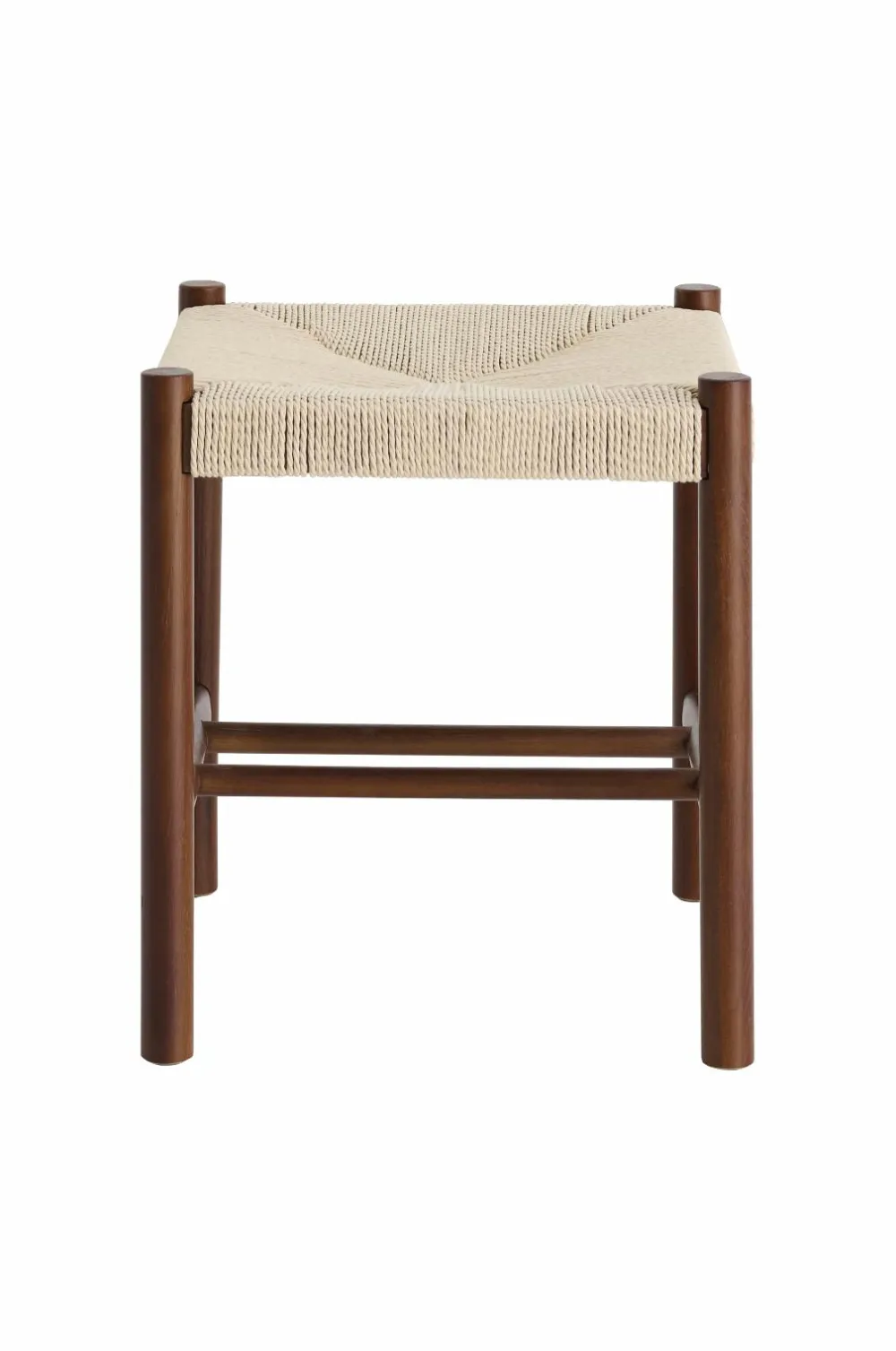 Ellos Home Taburet Ellan 40x40 cm Valnøddebrun Online