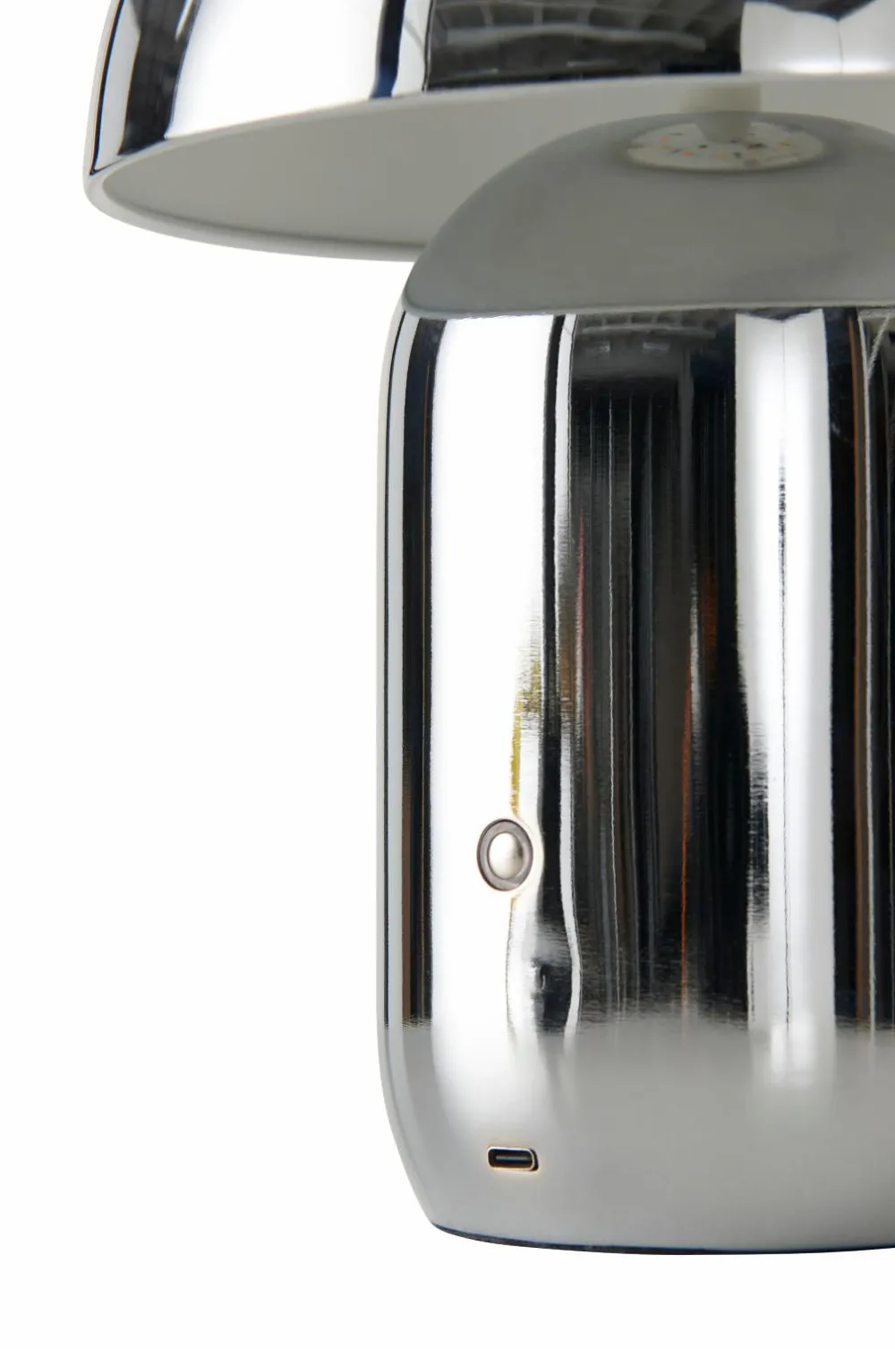 Ellos Genopladelige Lamper|Bordlamper>Home Ted genopladelig bordlampe Krom