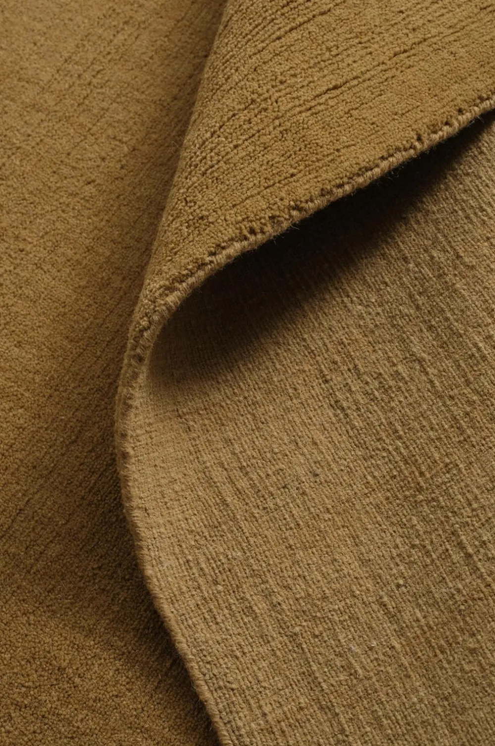 Ellos Home Uldgulvtæppe Aviles Woolcarpet Mørkegul New