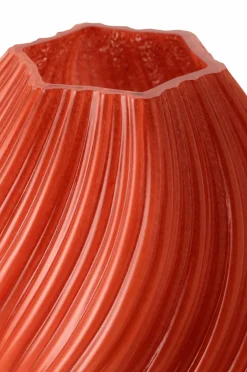 Ellos Home Vase Selma højde 23 cm Rustrød Sale