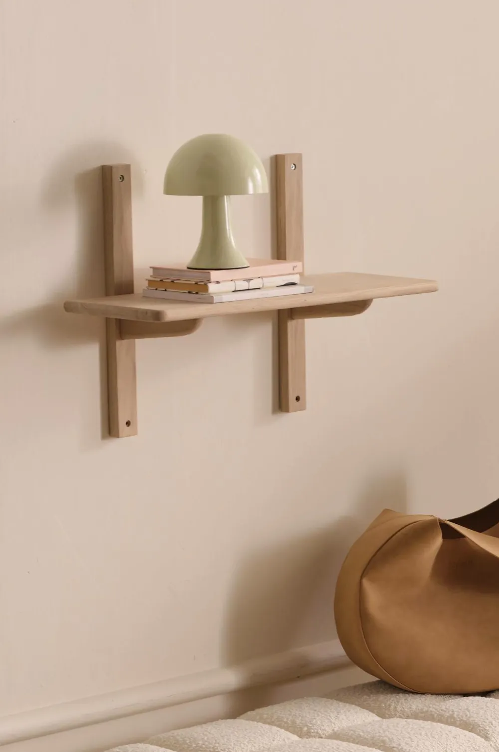 Ellos Home Væghylde Albin 60 cm Beige Best
