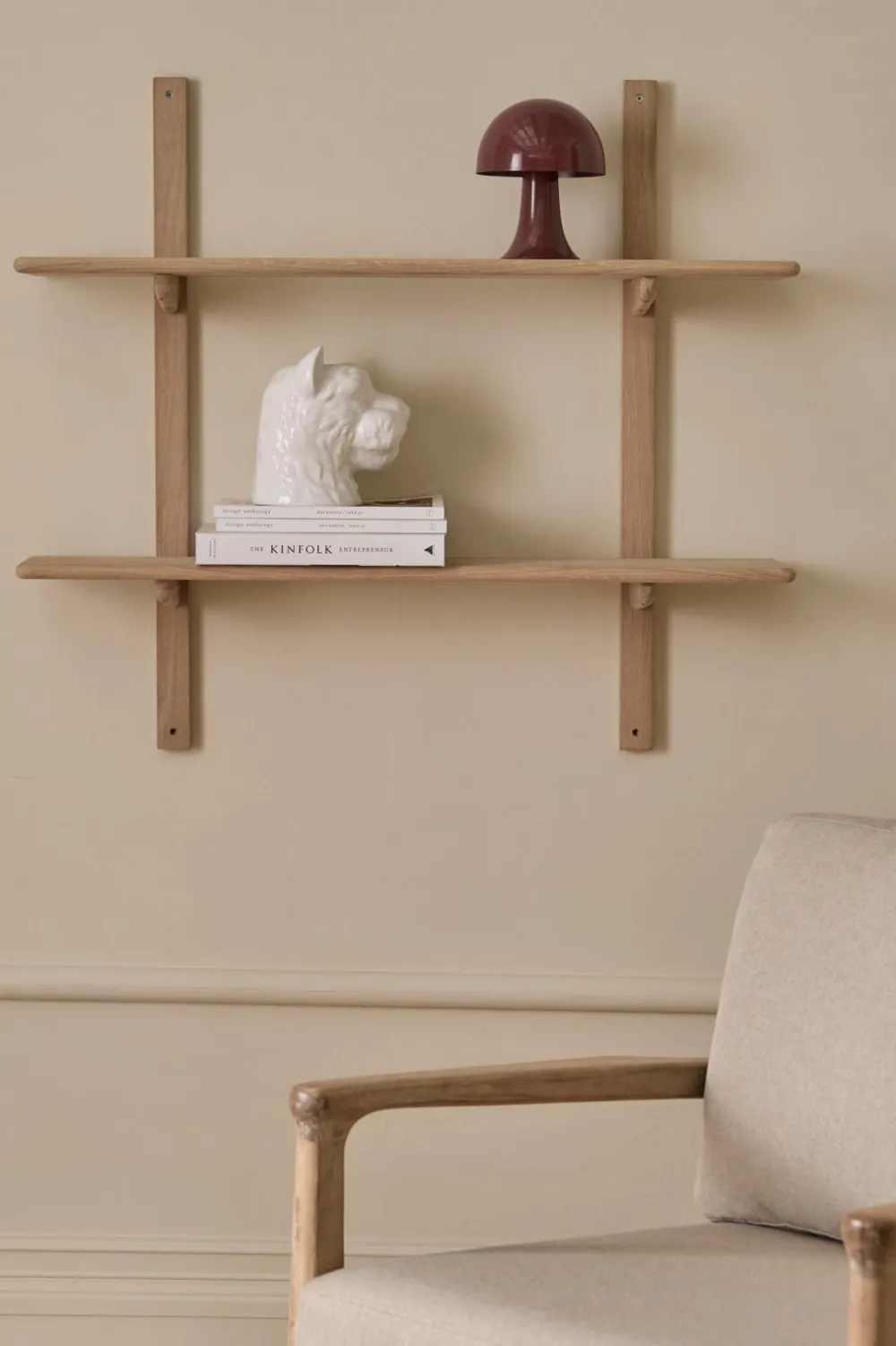 Ellos Home Væghylde Albin Beige Online