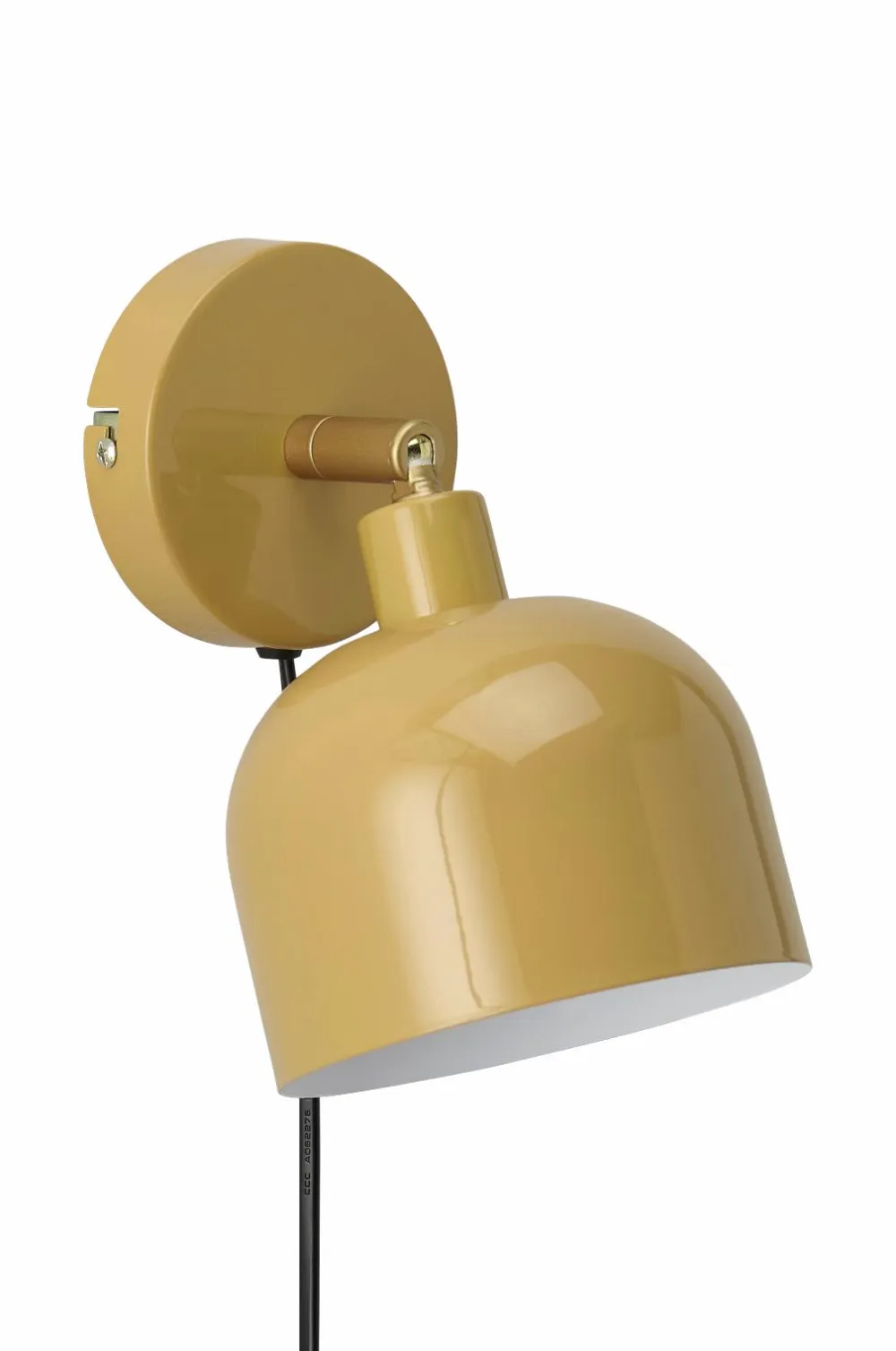 Ellos Home Væglampe Glossy Gul New