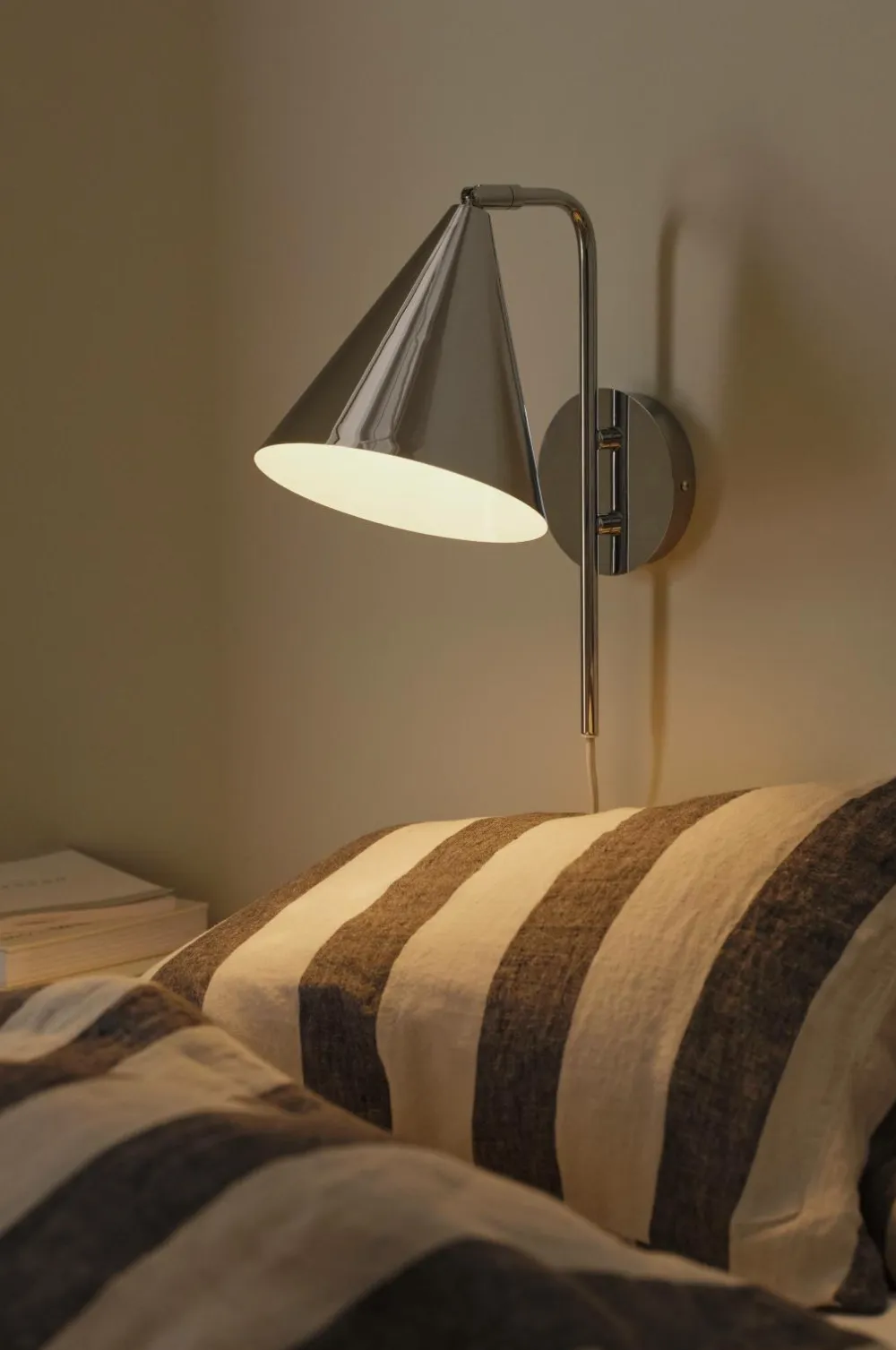 Ellos Home Væglampe Noah Krom New