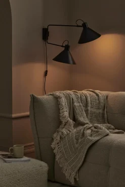Ellos Home Væglampe Silona Mat sort Sale