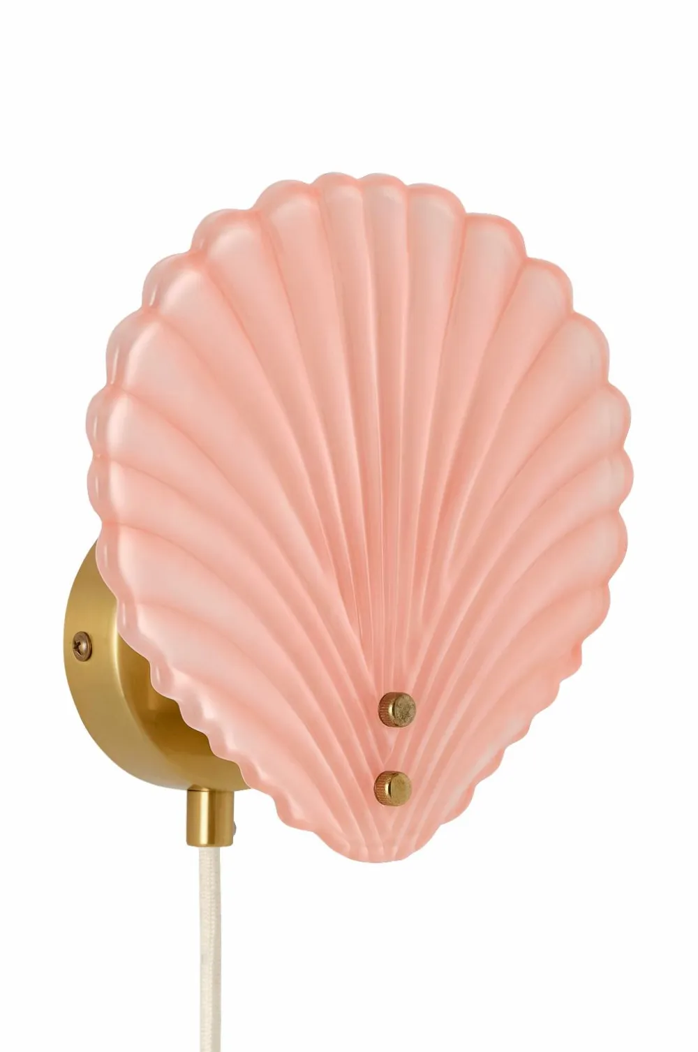 Ellos Væglamper>Home Væglampe Shella Rosa/messing